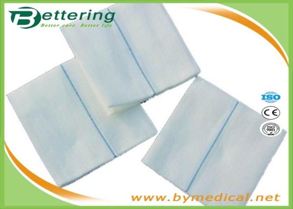 Medical Cotton Gauze Swabs Absorbent sterile gauze sponge pads100% Cotton Safe Medical Dressing pads with X-RAY line