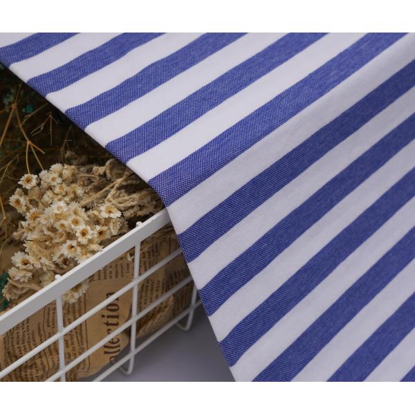 Breathable Quick-Drying Wear-Resistant Healthy Striped Knit Fabric For Polo Shirt