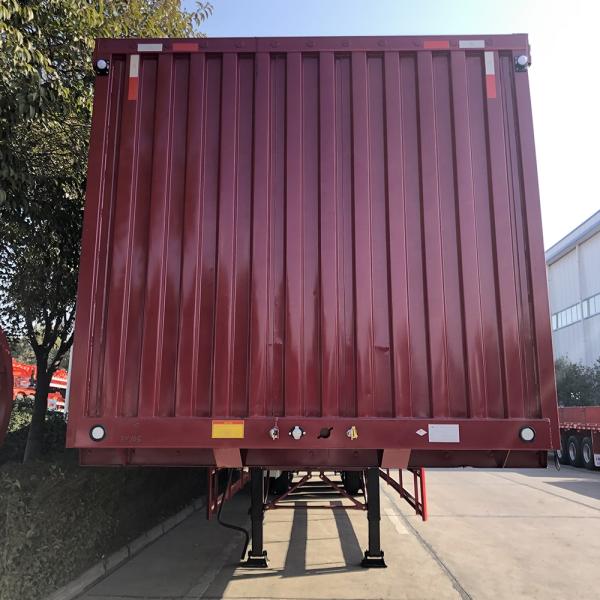 Truck Mechanical Suspension 40ft Curtain Side Semi Trailer for Loading and Unloading