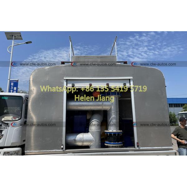 De ISO9001 40CBM da liga de alumínio da palma de óleo bruto do tanque reboque semi com bomba