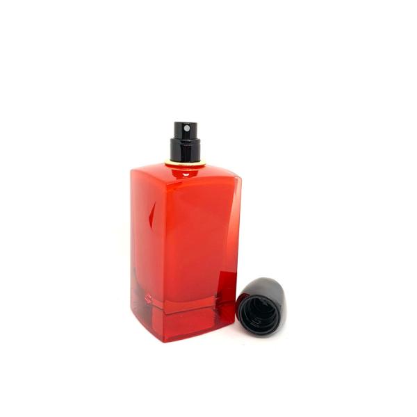 la botella sub del encaprichamiento 100ml de perfume de botellas del cristal del espray rojo exquisito de la botella perfuma la botella vacía de empaquetado