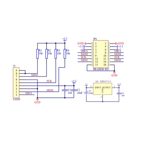 SD Memory Card Reader Arduino Modules Smart Electronic Reading and Writing Slot Socket
