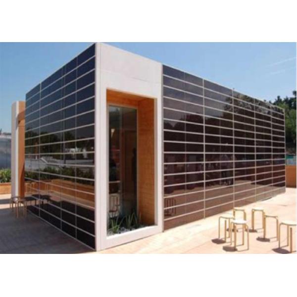 Double Glass BIPV Solar Panels 230W Transparent BIPV Customizable