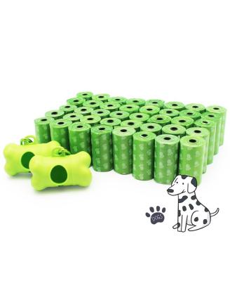 Sacos de resíduos de cocô de cães biodegradáveis e ecológicos