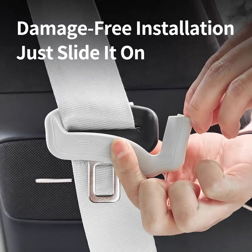 For Xiaopeng G6/G9/P7+/M03 Safety Belt Silicone Protective Cover Anti-collision Card Head Interior Accessories