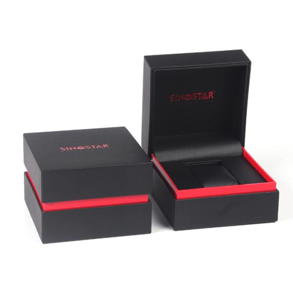 Дружелюбное логотипа роскошного Хандмаде случая коробки дозора женщин горячее штемпелюя эко-