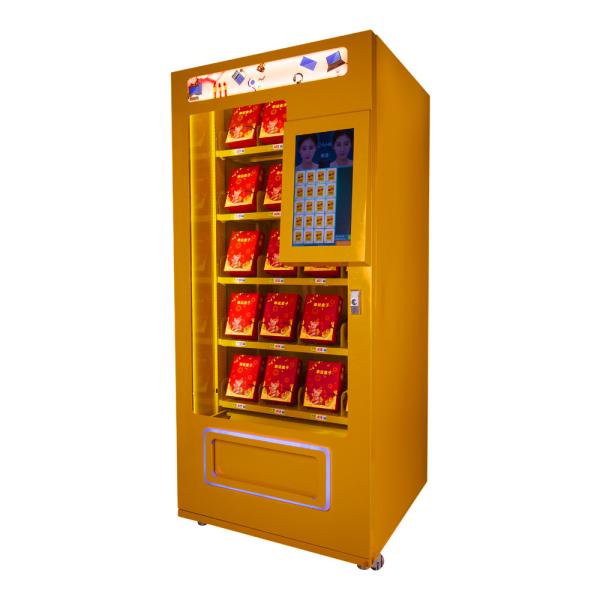 Máquina de venda automática completa da soda do metal, máquinas de venda automática afortunadas azuis/do rosa/amarelo caixa do alimento
