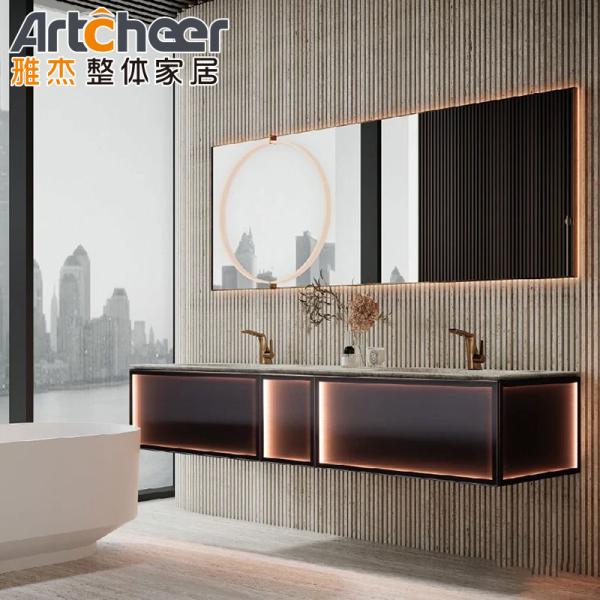 Современный кухонный шкаф с раковиной на заказ 36 