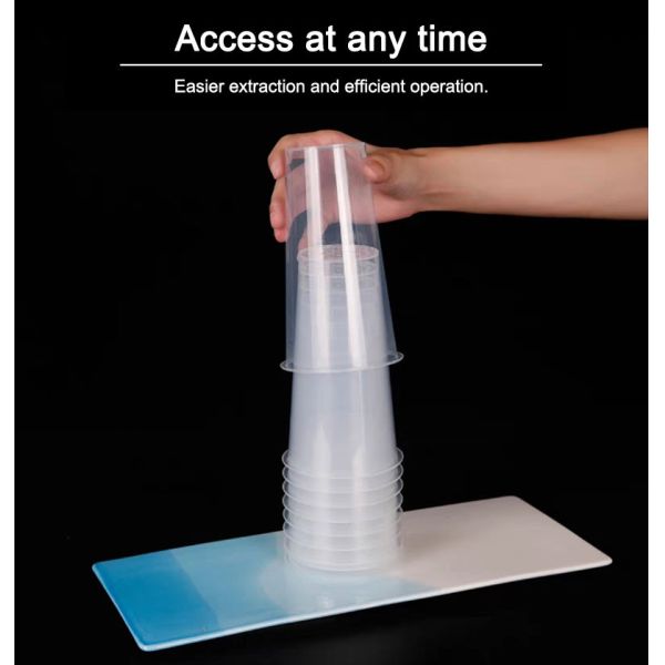 90 Caliber Disposable Food Packaging PP Cup Injection With Lid 16oz