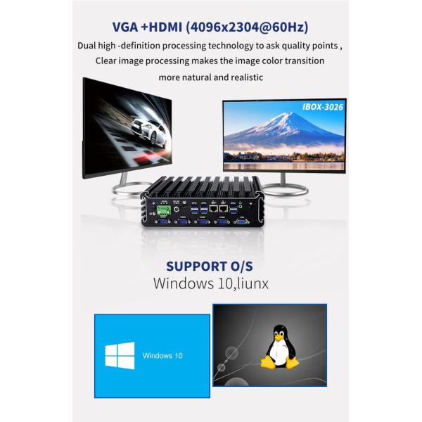 Процессор IBOX-3026 без вентилятора для промышленного мини-PC 1135G7 с сертификацией CE FCC ROHS