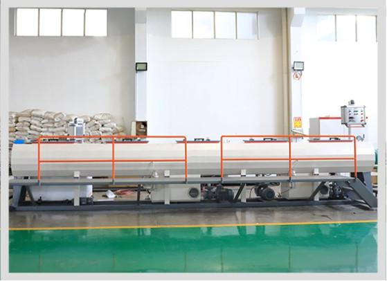 65/132 Pvc Pipe Extrusion Line 45kw ABB Frequency Inverter