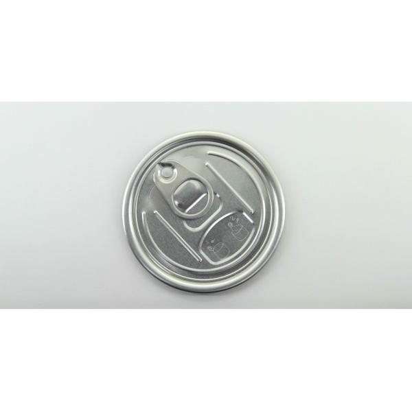 Customized food grade  Easy Open lid  ,  aluminum can lids 300# 73mm