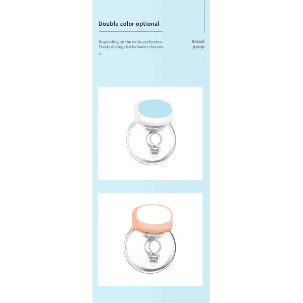 Latex Free Handsfree Electric Breast Pump Wearable Fast Charging Wireless Breast Pump