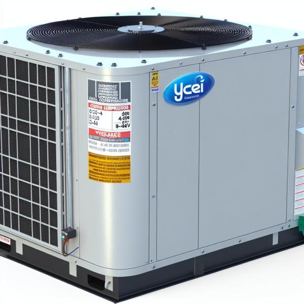 Unidad paquete de techo de 6.2-45 toneladas con compresor scroll 380-415V