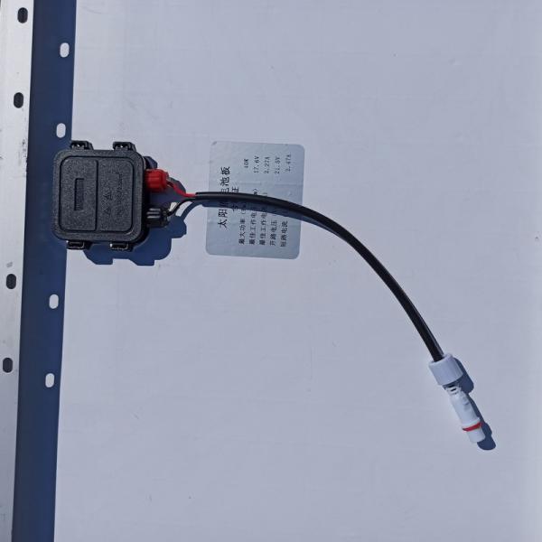 Стекло прокатало рамку алюминиевого сплава панели солнечных батарей 18V 40W PV поликристаллическую