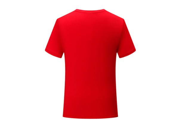 Unisex Reinforcement Casual T Shirts Short Sleeve 100% Cotton Printing