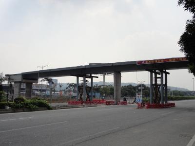 Aço industrial da seção de H - Overcrossing pedestre quadro das estruturas
