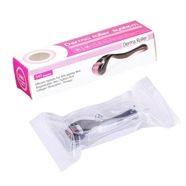 NO Plugs Type Medical Grade DRS540 Microneedle Derma Roller for Skin Care Routine