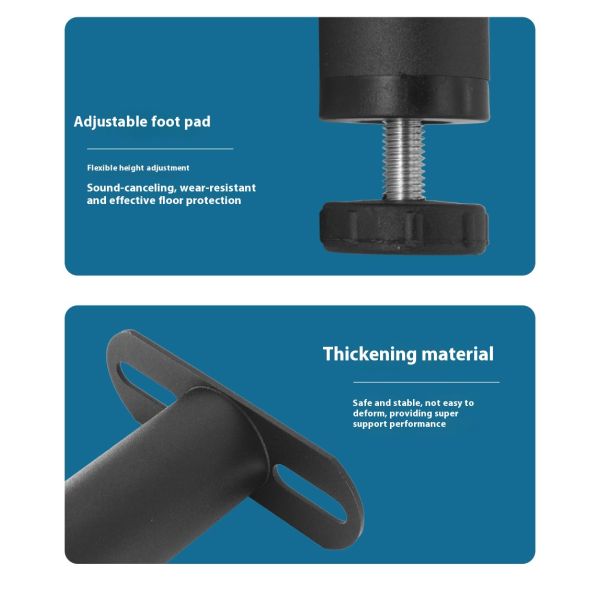 Modern Design Metal Rod Frame Foot Bed Adjustable Support Hardware Soft Board Furniture Center Foot