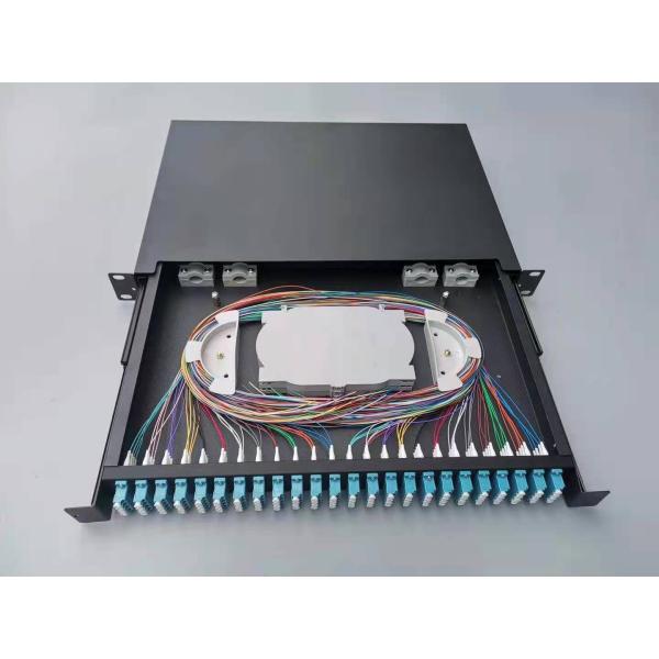 Telecom Communication Optical Fiber Terminal Box Fully Equipped with Mpo To Lc Cassette