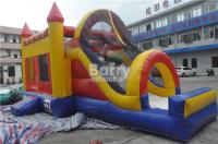 Jogo Bouncy de salto combinado inflável gigante da corrediça do leão-de-chácara da casa do salto do castelo