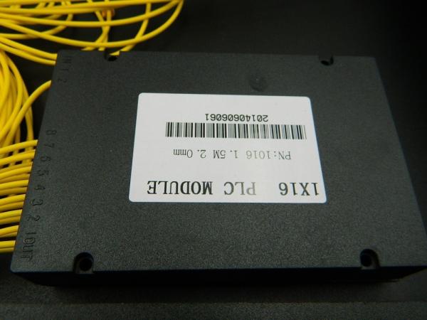 Aluminum 19 Inch Rack Mounted Type 1x32 PLC Splitter