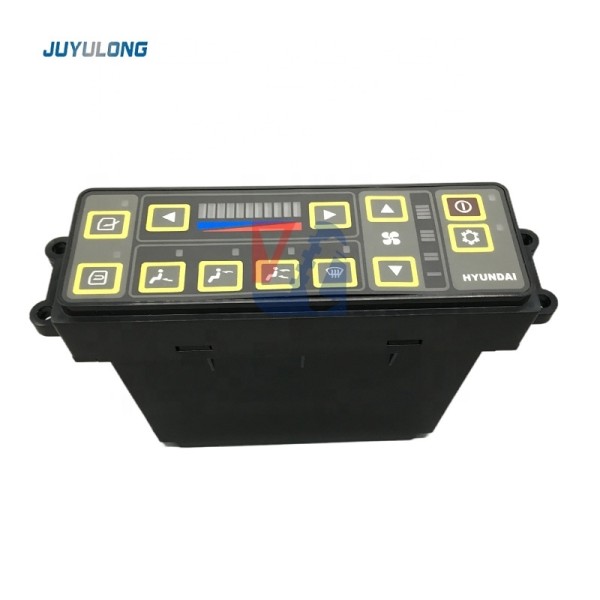 JUYULONG air Conditioning Controller Panel Switch for Hyundai R80/200/225/265/305/335-7-9 Excavator Construction Machinery Parts