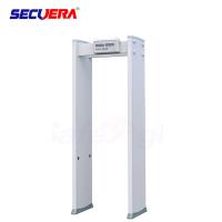 La promenade futée de détecteur de métaux de cadre de porte de contrôle par le portable 33 de détecteur de métaux répartit en zones la porte de sécurité