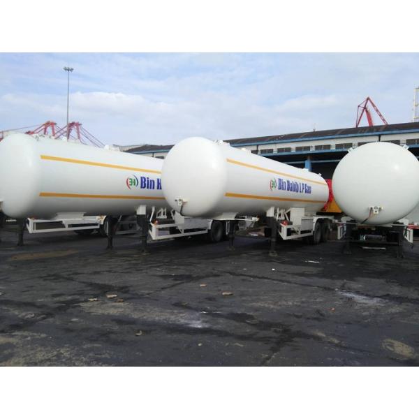 18MT LPG Tanker Truck Trailer Customized 2 Axle Gas Transport Semi Trailer