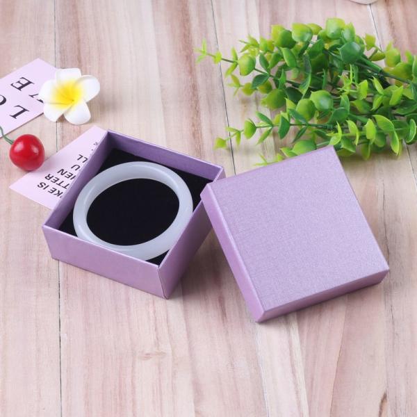 Ring Earrings Gift Boxes Jewellery Display Box With Hot Stamping Cute Design