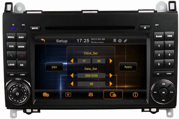 Car stereo for Mercedes Benz A-W169 (2005-2011) with iPod bluetooth OCB-7002