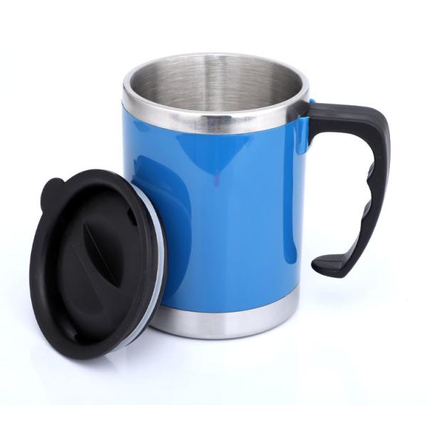 Plastic 400ml 13 Oz Stainless Steel Insulated Mug