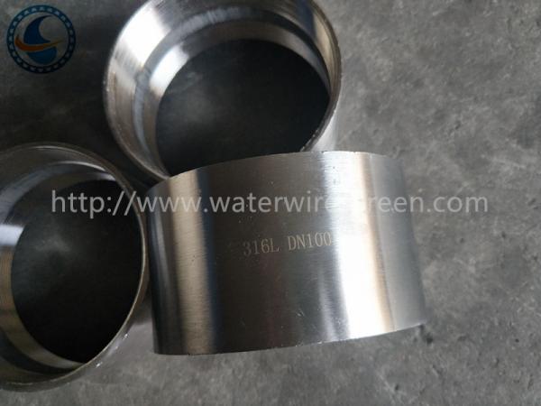 AISI 316L DN100 Sand Control Screens With Male Threaded