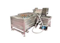 Machine à laver végétale du SUS 304 de champignons de poivrons