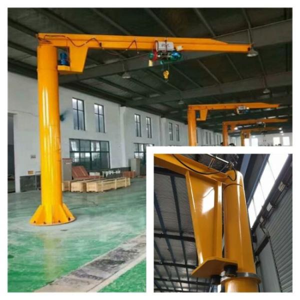 тип вращение столбца крана на козлах с вылетом 5T Slewing степени крана 180-360 подъема кливера