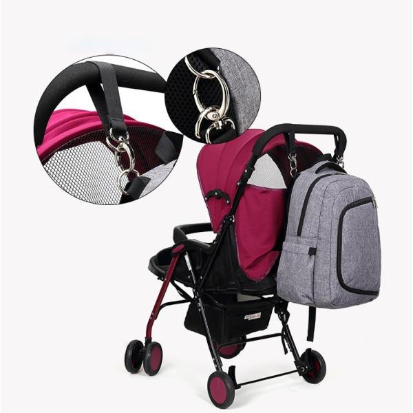 Multi-Function Mummy Maternity Nappy Bag Fashion Patchwork Large Capacity Baby Bag Travel Backpack Nursing Bag for Mom&Dad