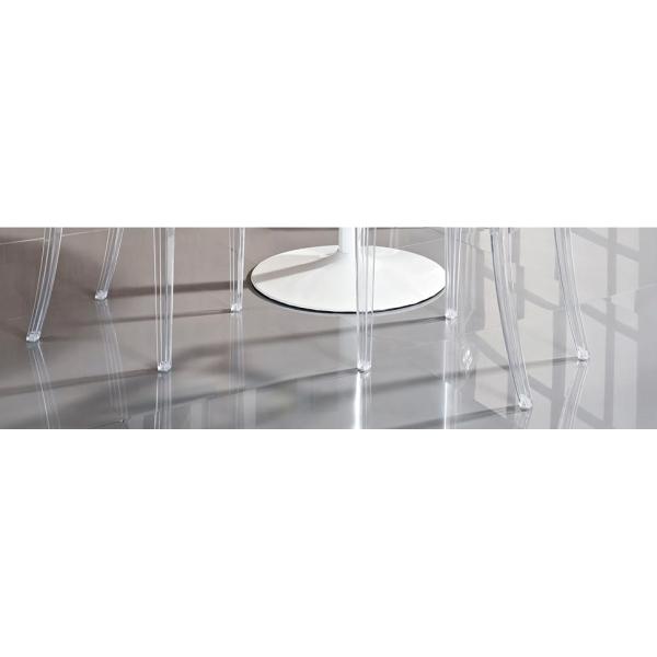 Modern Acrylic Stacking Kitchen Dining Room Arm Chair In Clear Fully Assembled Chair Transparent Plastic Dining