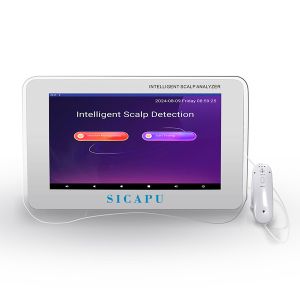 18.5 Inch AI Hair Analyzer Machine HD Detection For Hair Follicle Scalp Health