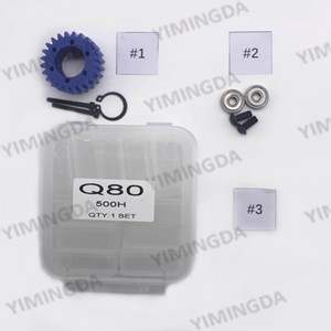 Peças para cortadores de automóveis n.o 129688 Peças para cortadores de engrenagens de nylon Q80 1000H #1