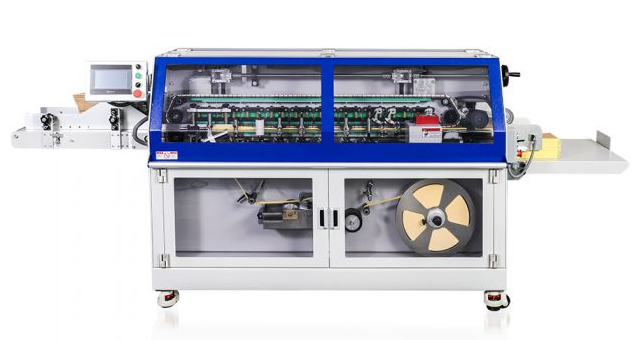 HX500B Book Back Spine Taping Machine High Speed Cost Effctive