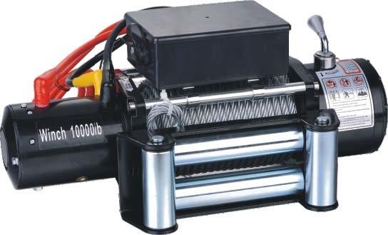 Most popular powerful 12V 10000 lbs electric winch for off road for Jeep Wrangler
