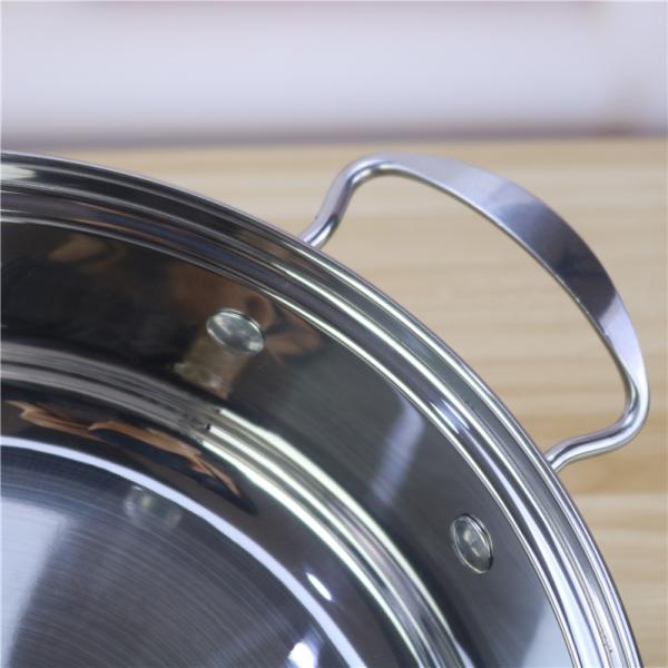 Подгонянный Cookware 18cm 20cm 26cm установил нержавеющую сталь 201