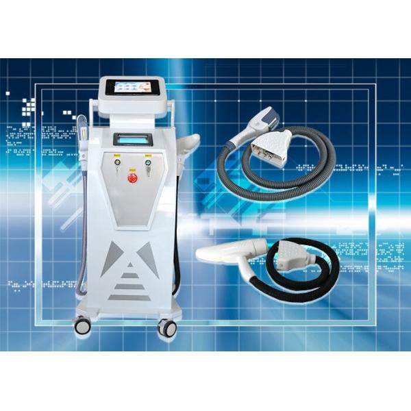 Double screens SHR hair removal machine YAG laser machine , skin rejuvenation machine