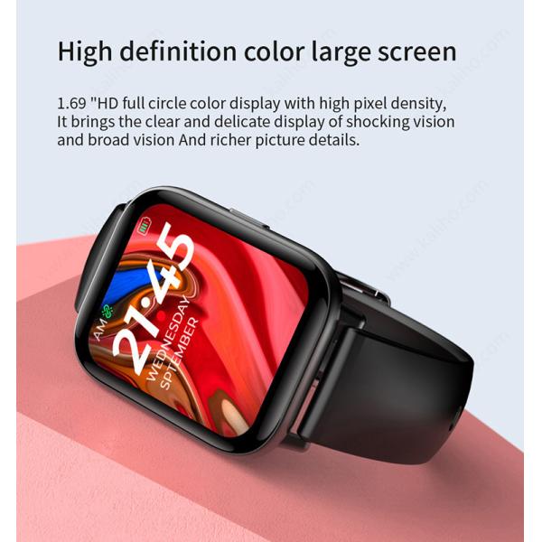 температура кожи дозора IP67 пиксела 1.7inch 240x280 водоустойчивая умная