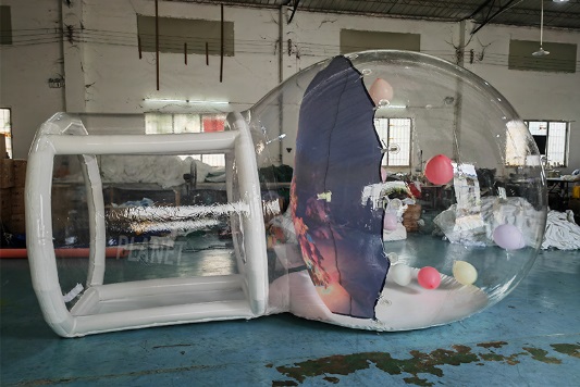 Надувный снежный шар Надувный отскакивающий дом Снежный шар Надувный рождественский снежный шар Для рождественского украшения