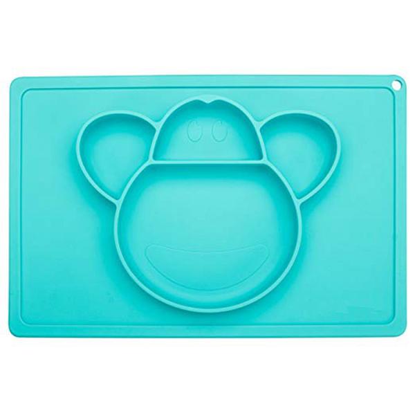 Rectangle Silicone Baby Products Silicon Plates For Babies Infant Placemat