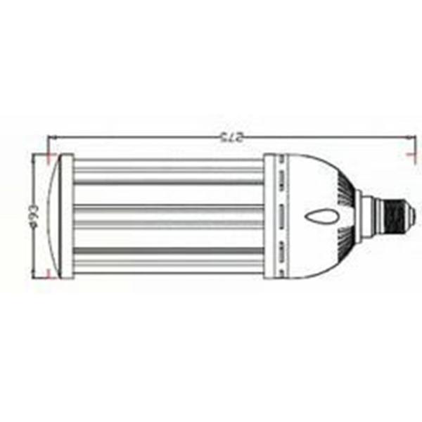High Power 54w E40 Led Corn Light Aluminium Heat Sink Energy Efficient