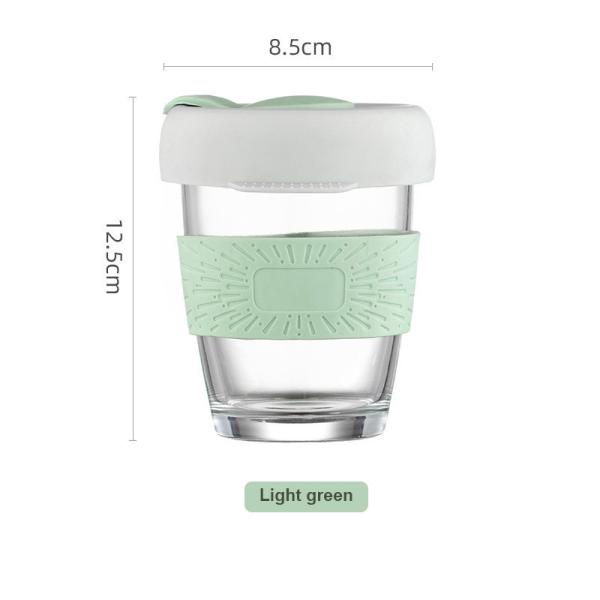 1-Piece Customized Logo Borosilicate Insulated Coffee Cup Tumbler for Water Bottle