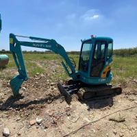 0.1m3 Balde Kubota U-35 Excavadora Kubota Usada 3T