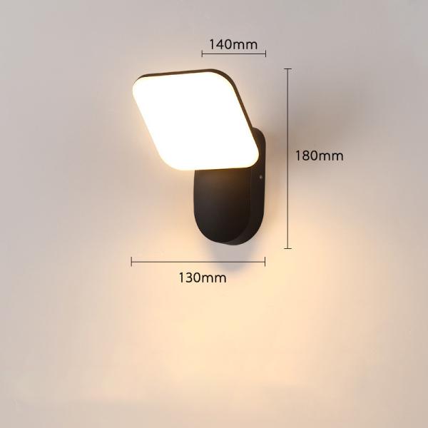 IP65 water proofing surface mounted outdoor COB 6W led wall light led wall lamp light fixtures